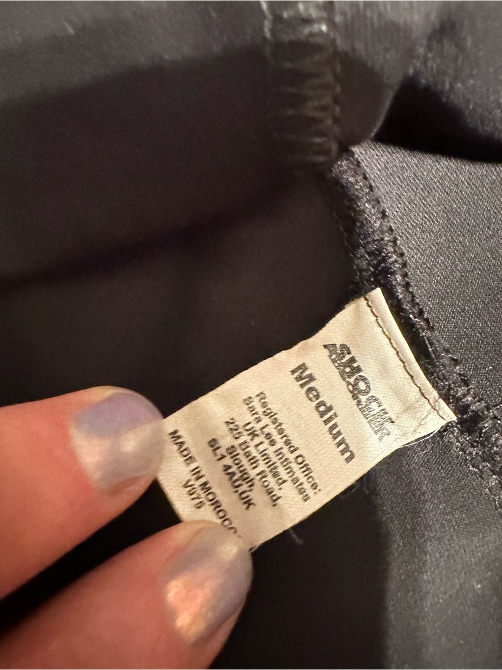 Shock Absorber Black Built In Bra Tank Racerback Medium - Picture 2 of 7